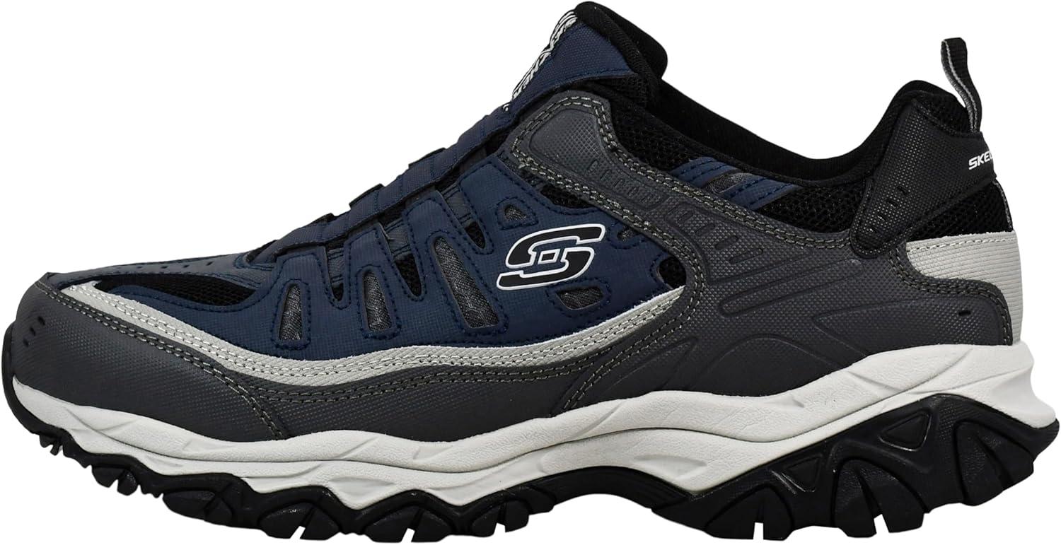 imageSkechers Mens Afterburn M Fit WontedLoaferNavyGrey