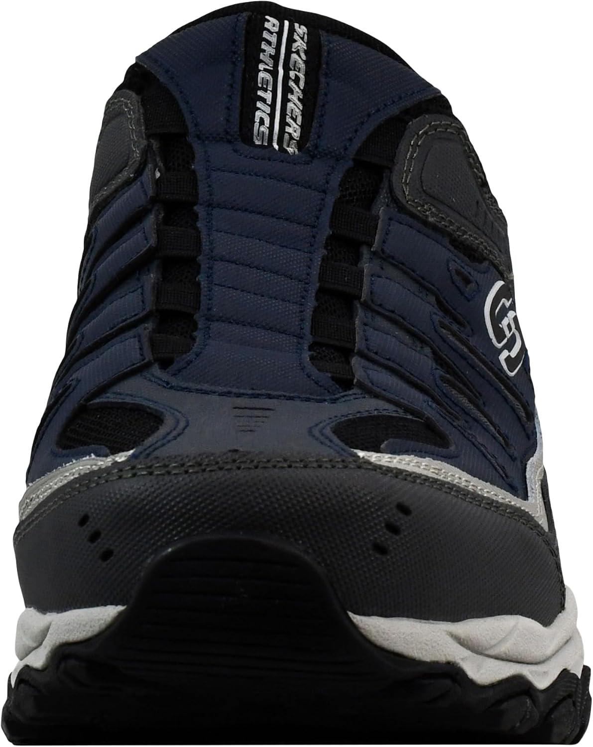 imageSkechers Mens Afterburn M Fit WontedLoaferNavyGrey