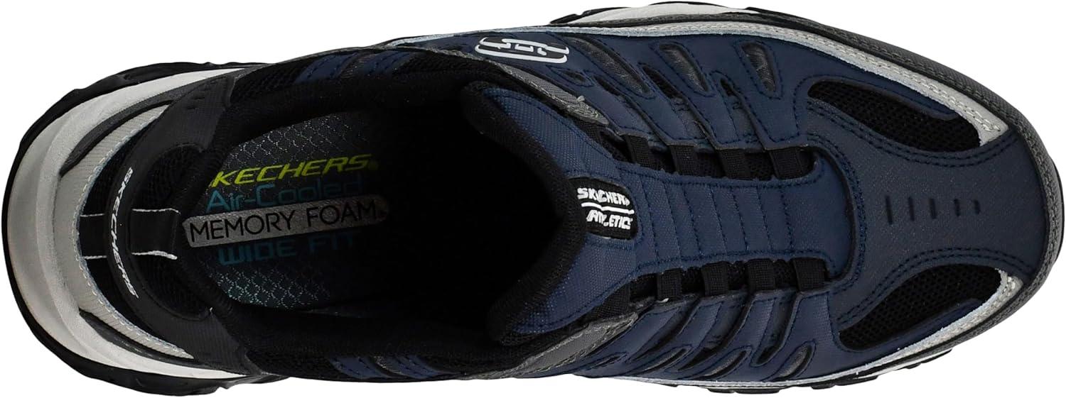 imageSkechers Mens Afterburn M Fit WontedLoaferNavyGrey