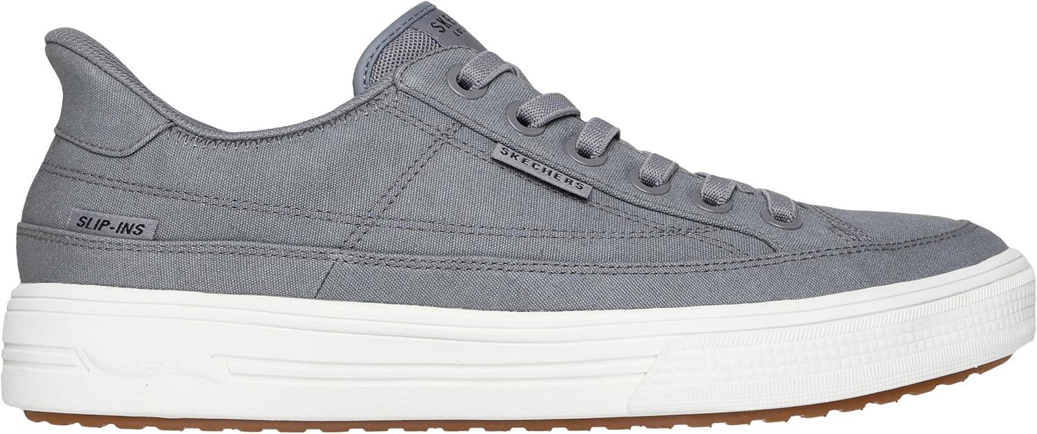 imageSkechers Mens Arch Fit Arcade See Ya There Hands Free SlipinsGrey