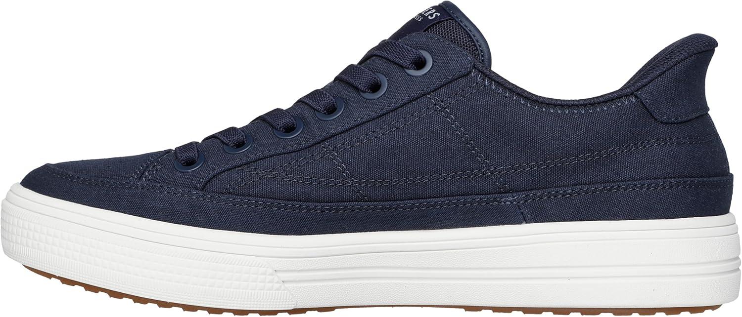 imageSkechers Mens Arch Fit Arcade See Ya There Hands Free SlipinsNavy