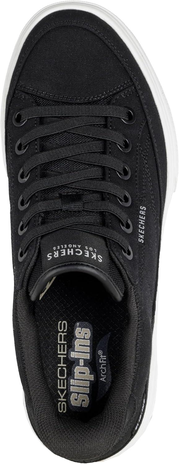 imageSkechers Mens Arch Fit Arcade See Ya There Hands Free SlipinsTrue Black