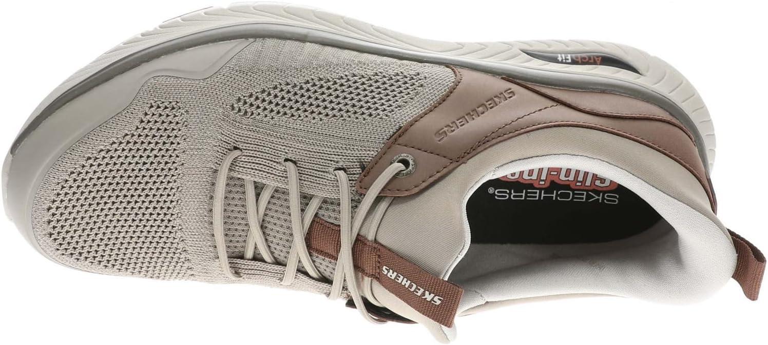 imageSkechers Mens Arch Fit Crosser EmericTaupeBrown