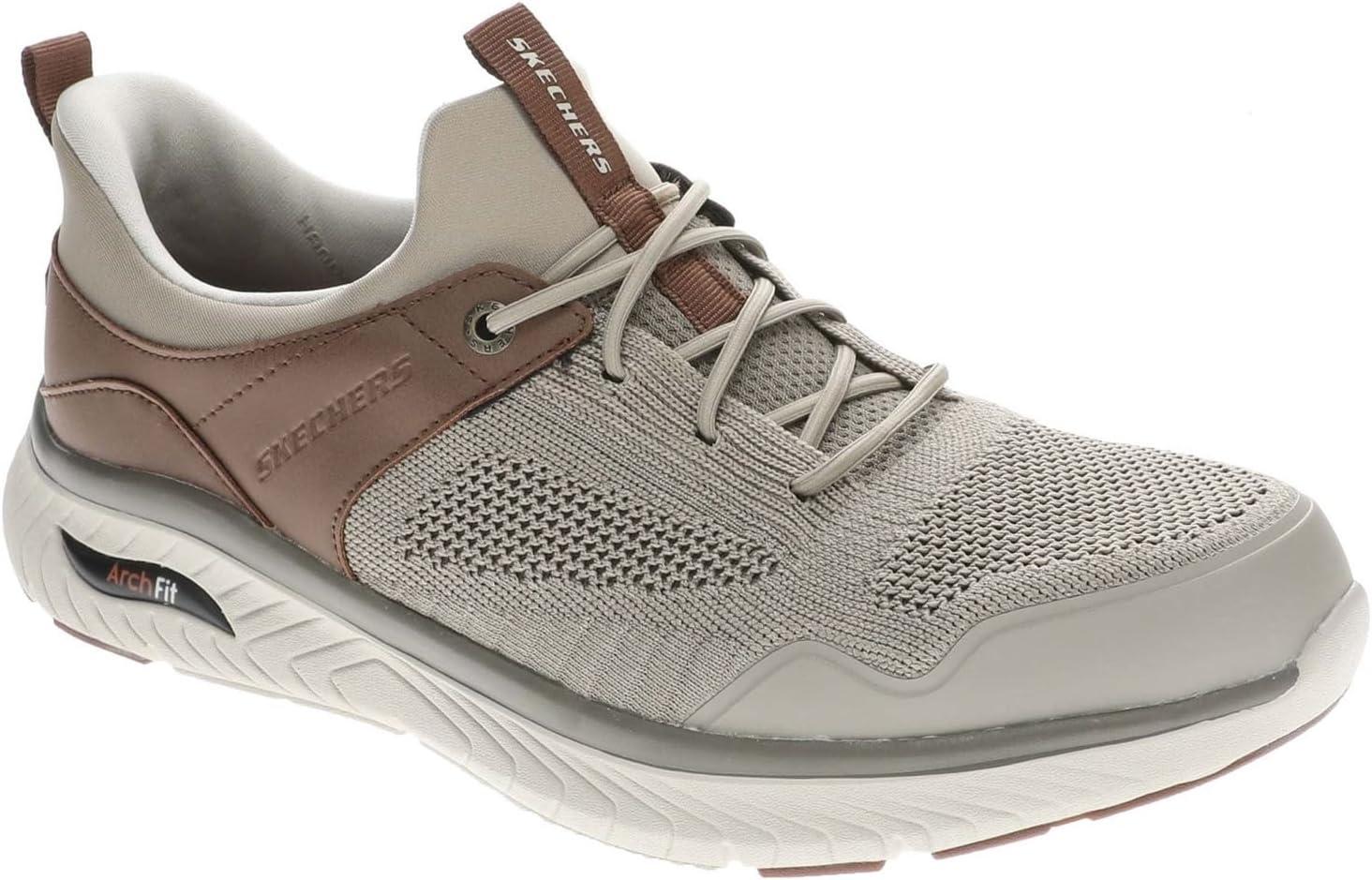 imageSkechers Mens Arch Fit Crosser EmericTaupeBrown