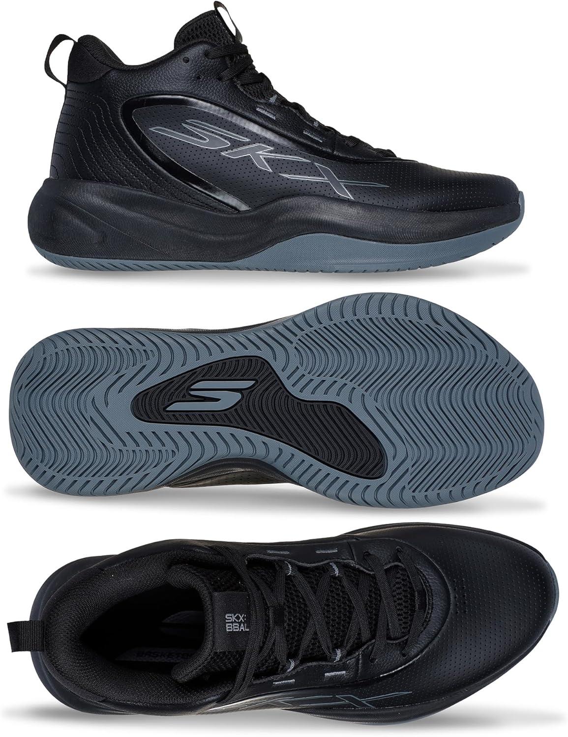 imageSkechers Mens Basketball Skx LeagueBlackBlack