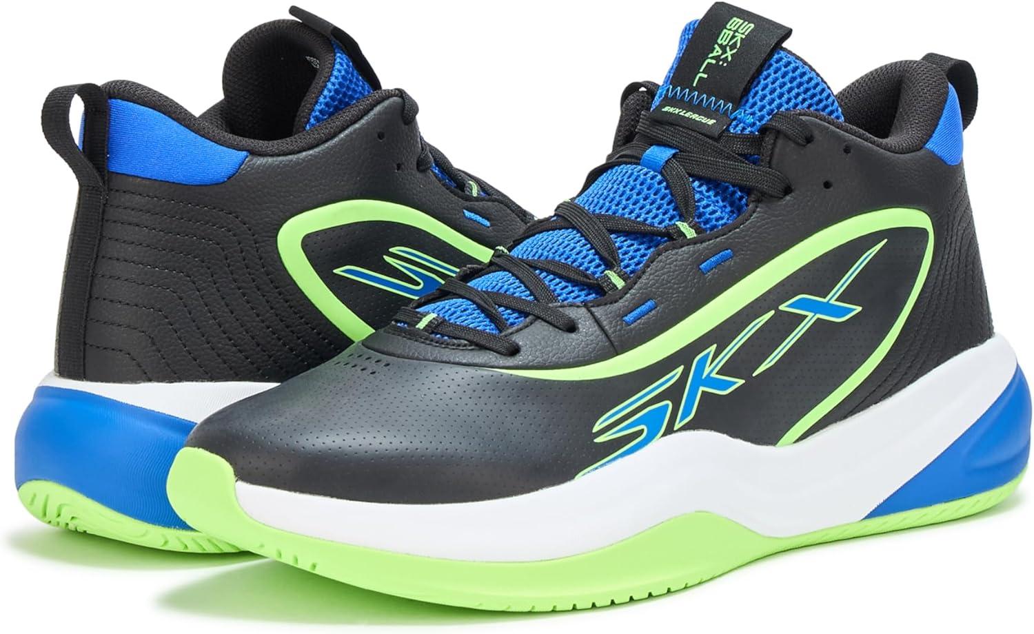 imageSkechers Mens Basketball Skx LeagueBlackBlue