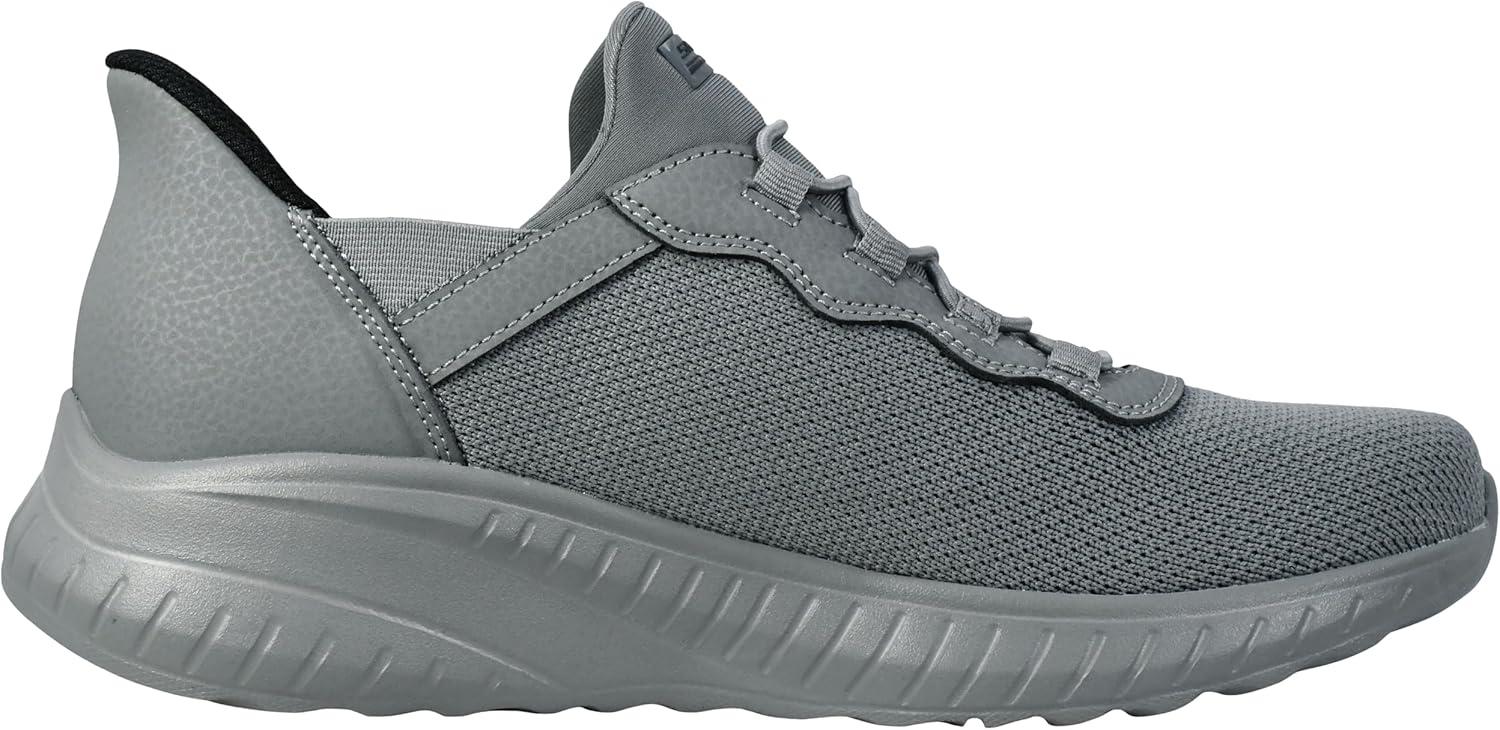 imageSkechers Mens Bobs Squad Chaos Hands Free Slipins SneakersDark Grey