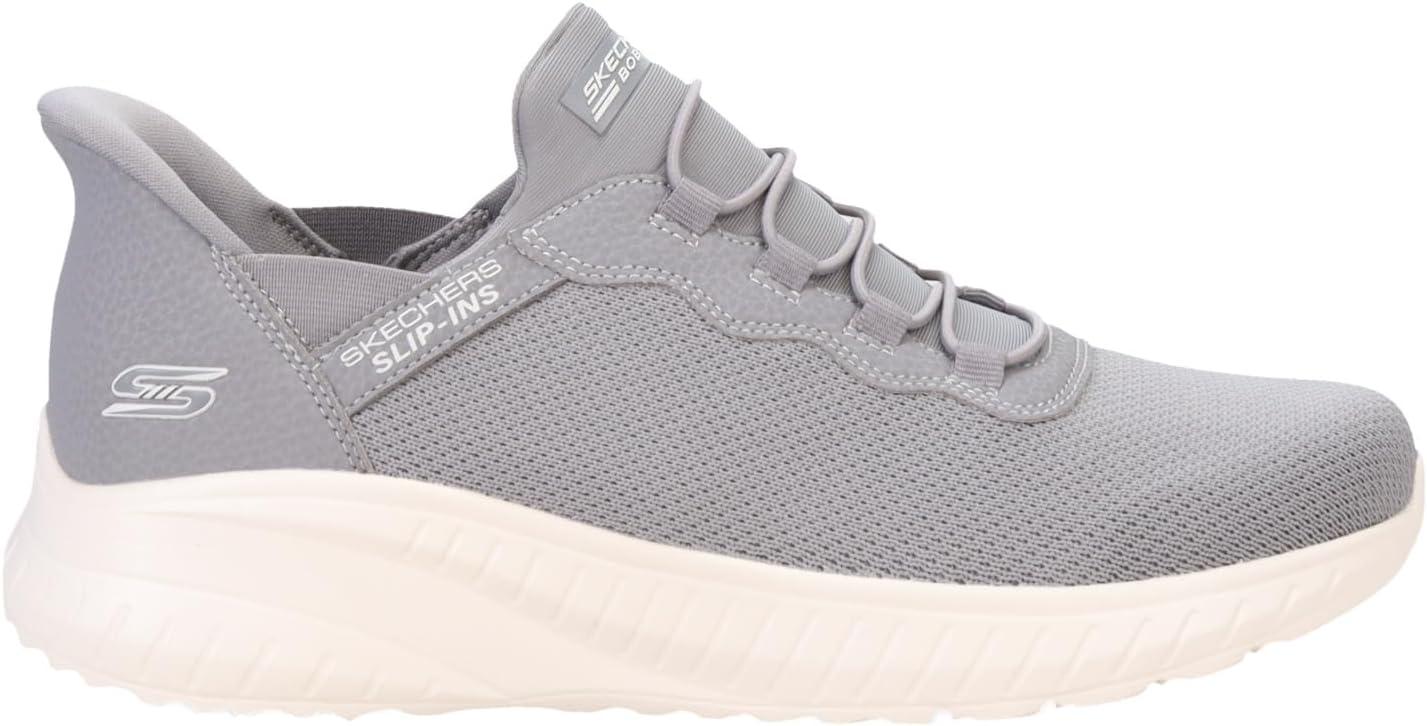 imageSkechers Mens Bobs Squad Chaos Hands Free Slipins SneakersGrey