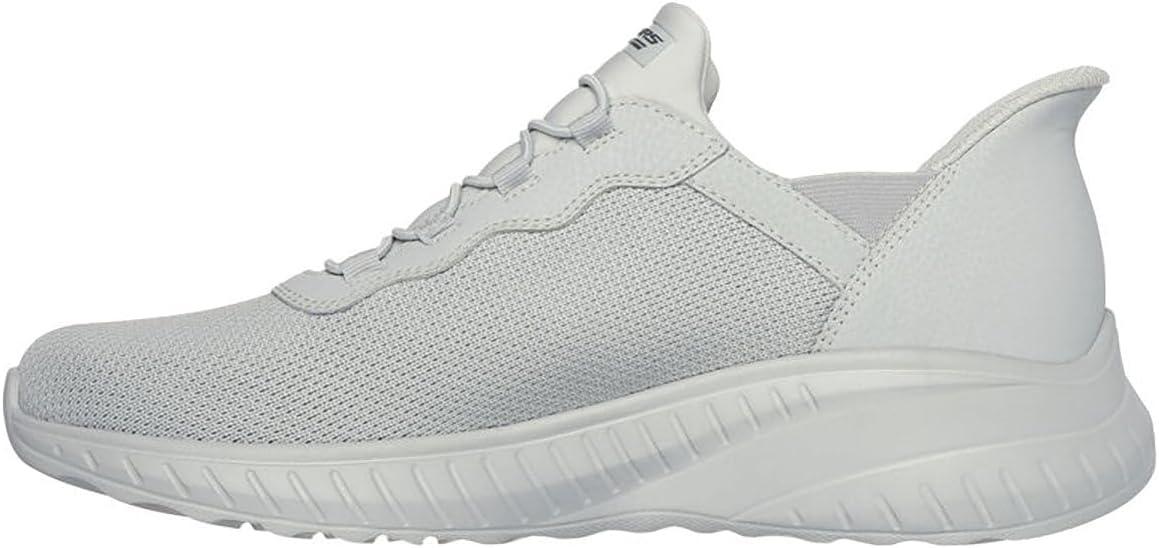 imageSkechers Mens Bobs Squad Chaos Hands Free Slipins SneakersLight Gray