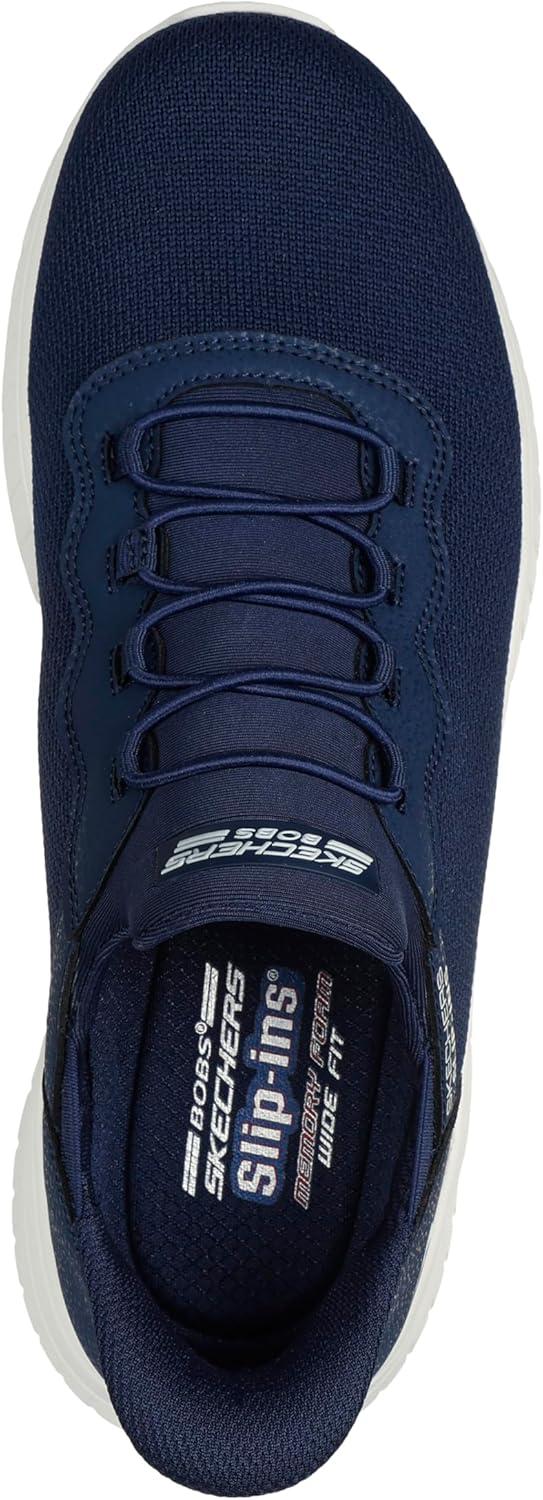 imageSkechers Mens Bobs Squad Chaos Hands Free Slipins SneakersNavy