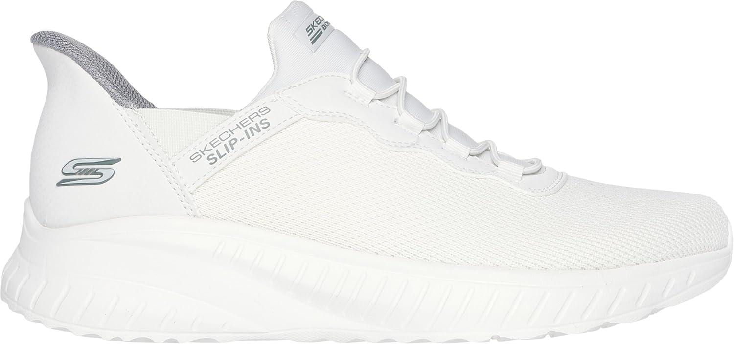 imageSkechers Mens Bobs Squad Chaos Hands Free Slipins SneakersOffwhite