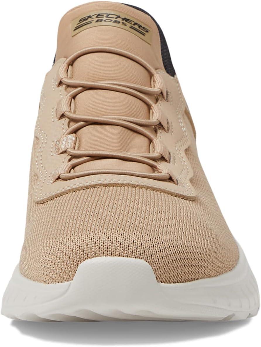 imageSkechers Mens Bobs Squad Chaos Hands Free Slipins SneakersTan