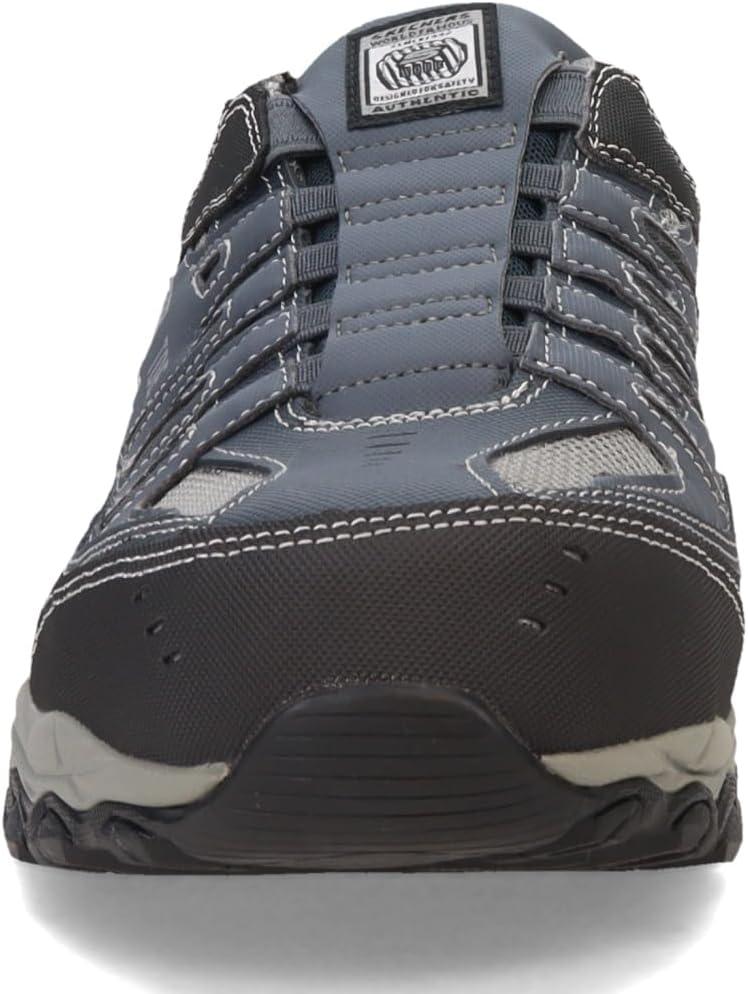 imageSkechers Mens Cankton Ebbitt Steel Toe Construction ShoeConstruction ShoeNavyGrey