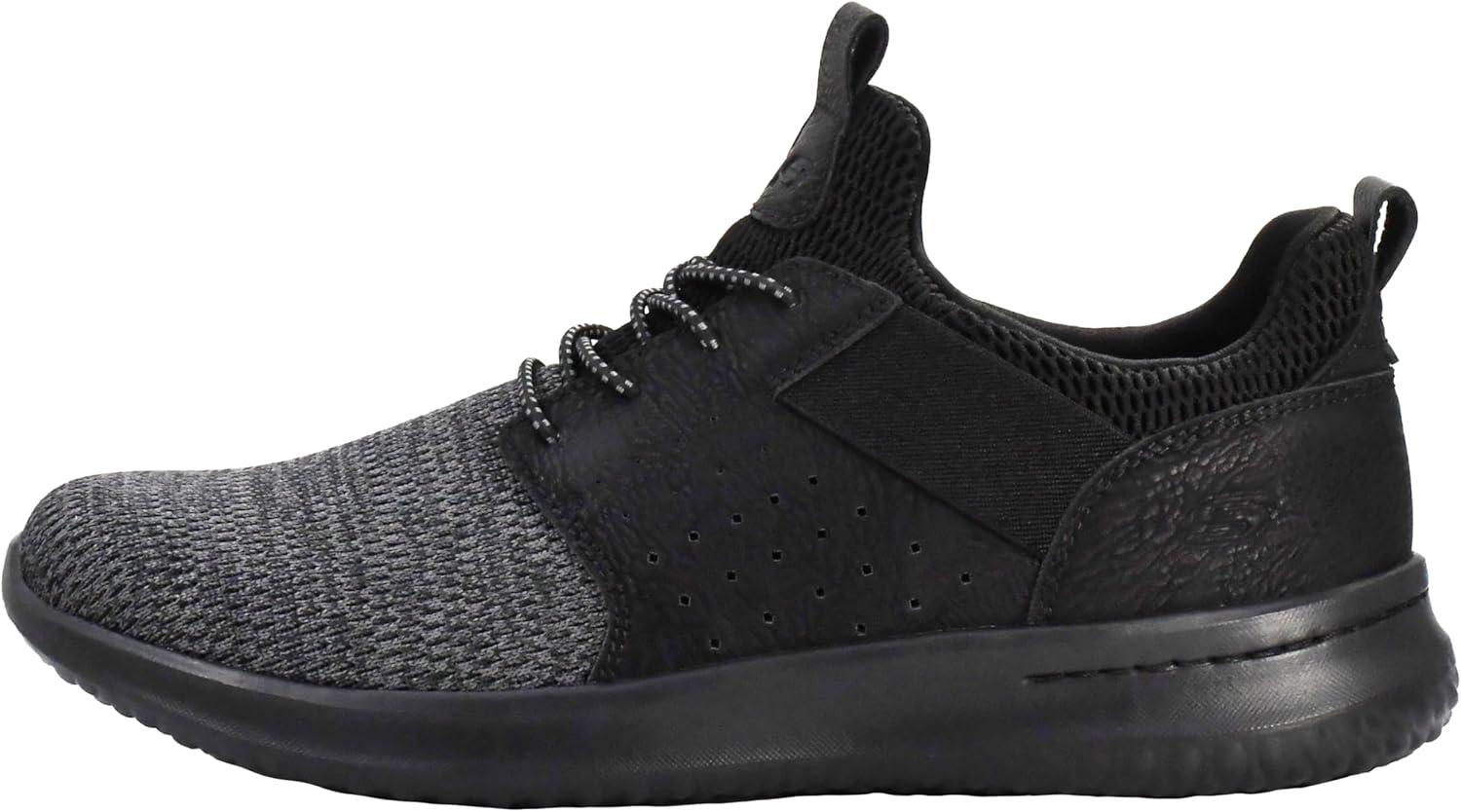 imageSkechers Mens Classic FitDelsonCamden SneakerBlack