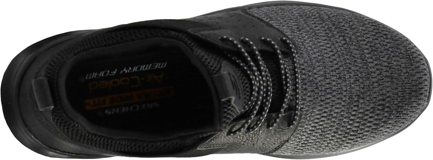 imageSkechers Mens Classic FitDelsonCamden SneakerBlack