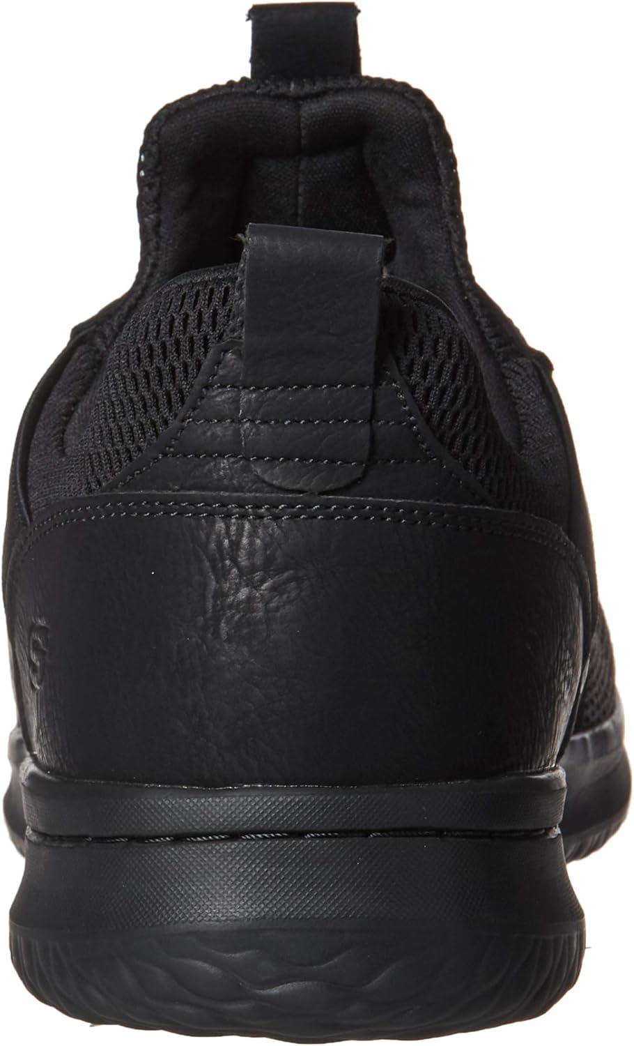 imageSkechers Mens Classic FitDelsonCamden SneakerBlack Bbk Black Mesh W Synthetic