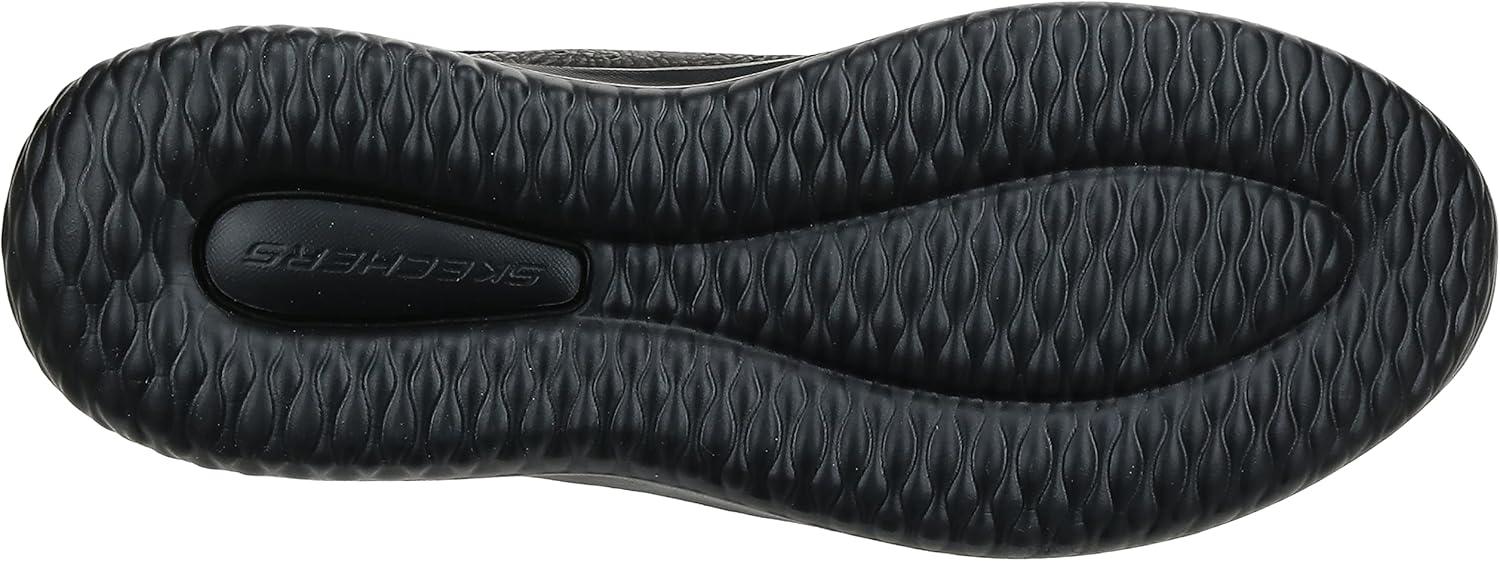 imageSkechers Mens Classic FitDelsonCamden SneakerBlack Bbk Black Mesh W Synthetic