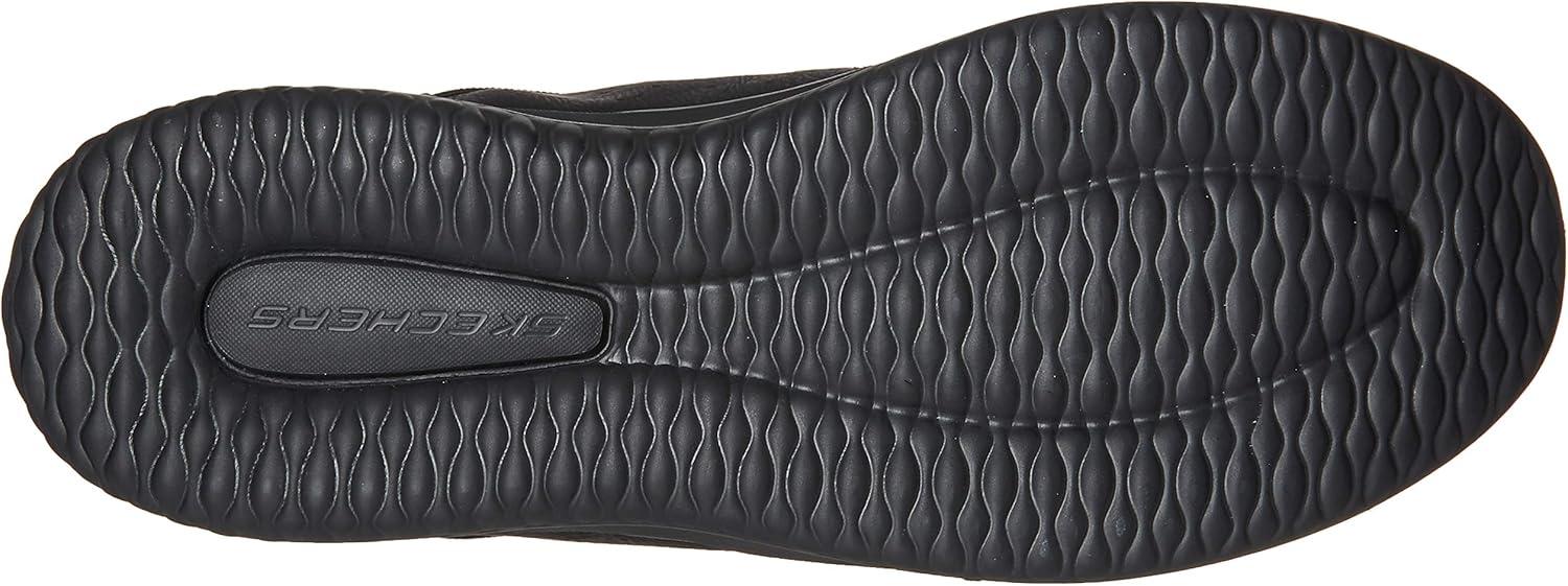 imageSkechers Mens Classic FitDelsonCamden SneakerBlack Bbk Black Mesh W Synthetic