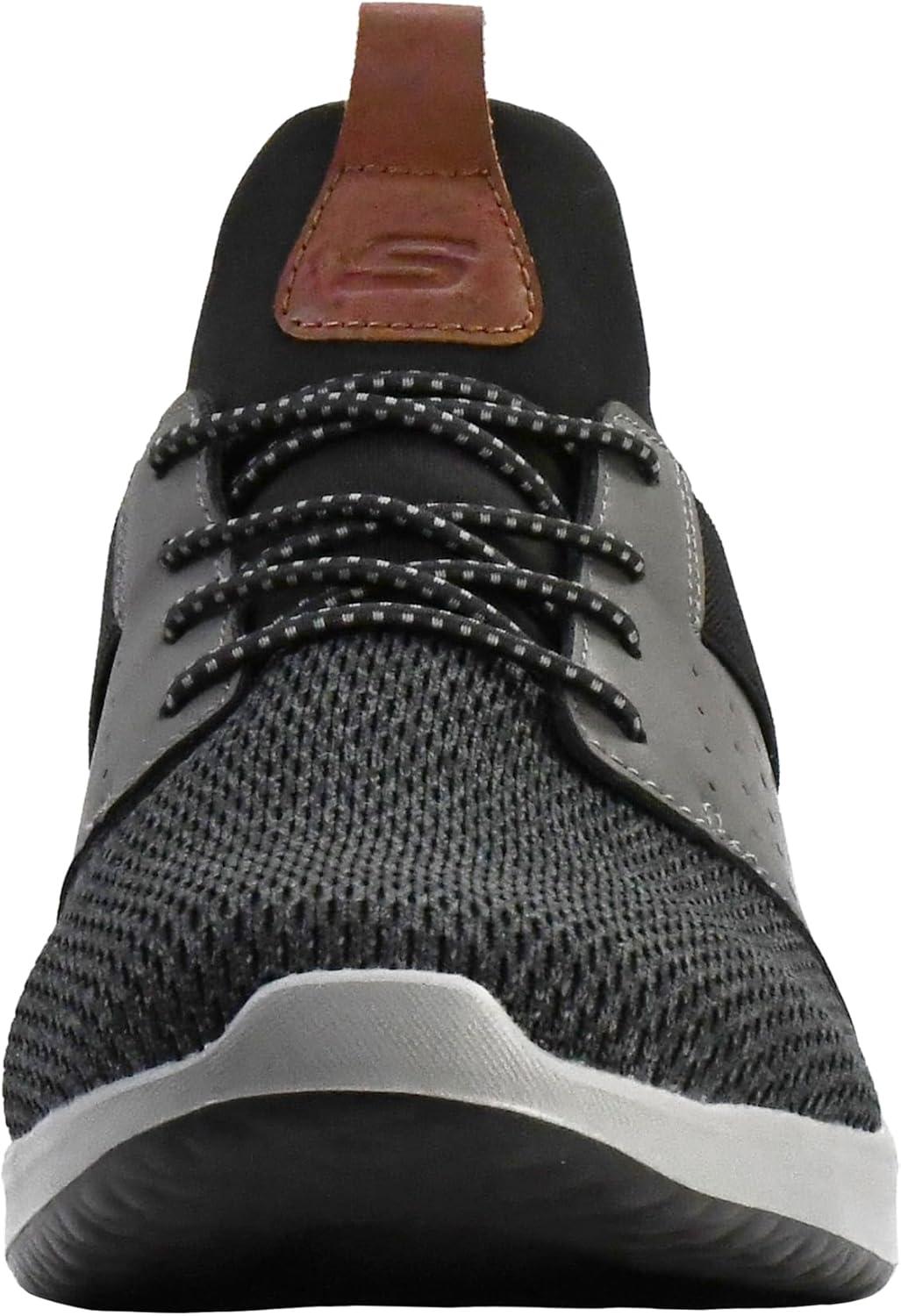 imageSkechers Mens Classic FitDelsonCamden SneakerBlackGrey