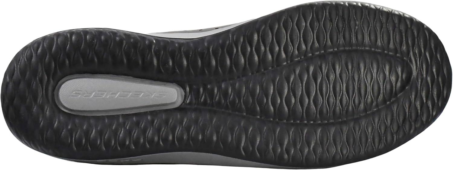 imageSkechers Mens Classic FitDelsonCamden SneakerBlackGrey