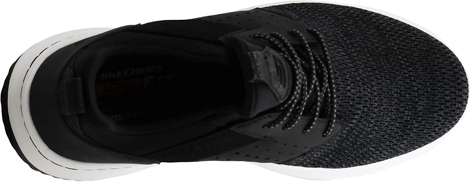 imageSkechers Mens Classic FitDelsonCamden SneakerBlackWhite