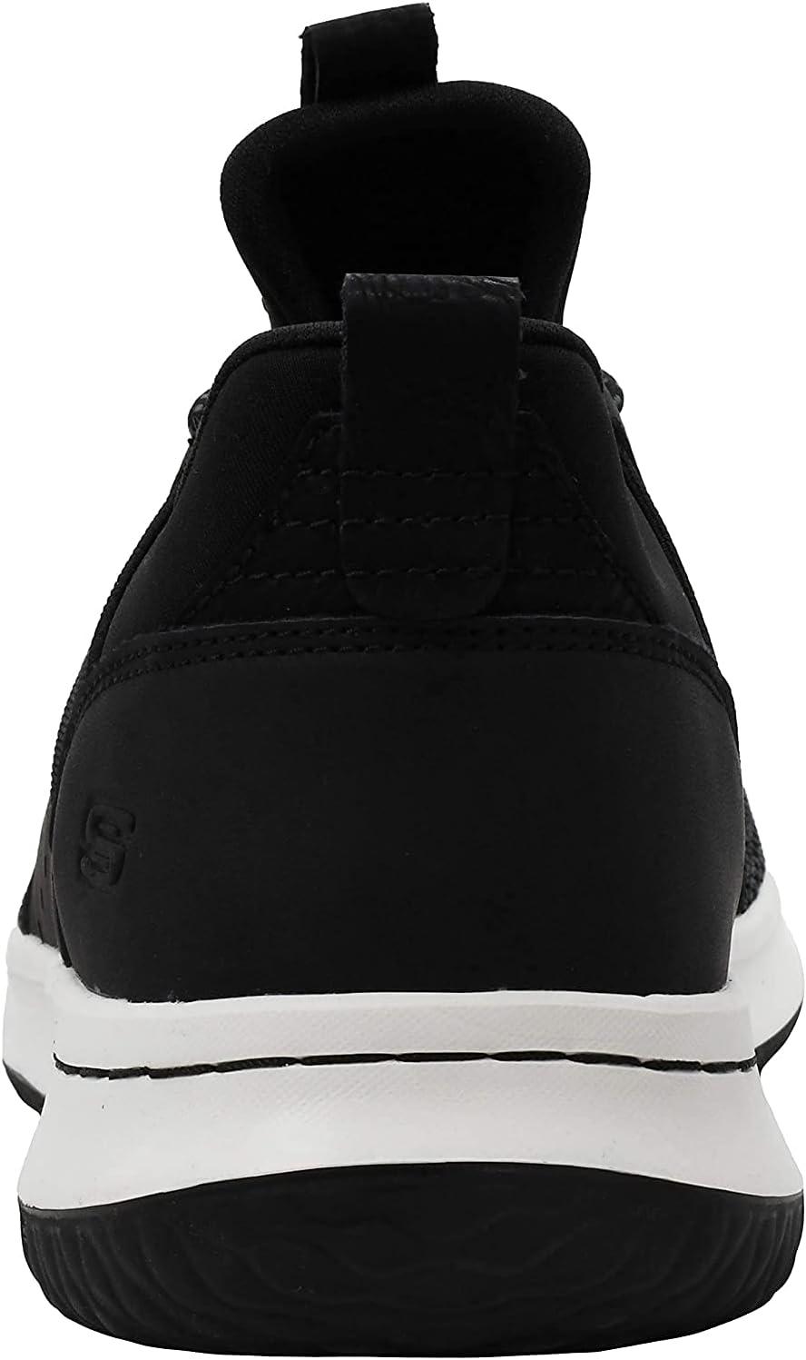 imageSkechers Mens Classic FitDelsonCamden SneakerBlackWhite