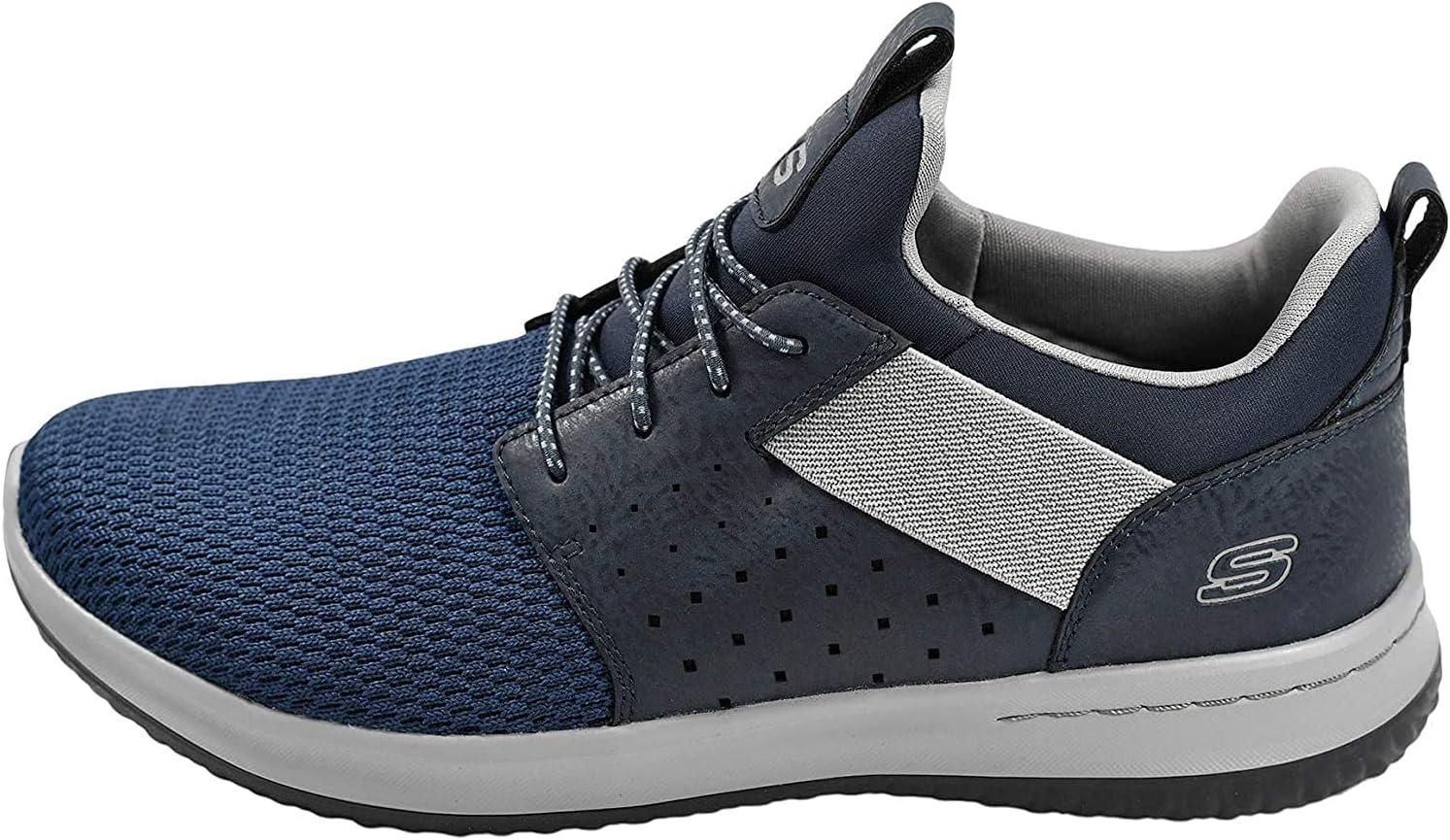 imageSkechers Mens Classic FitDelsonCamden SneakerBlue Navy