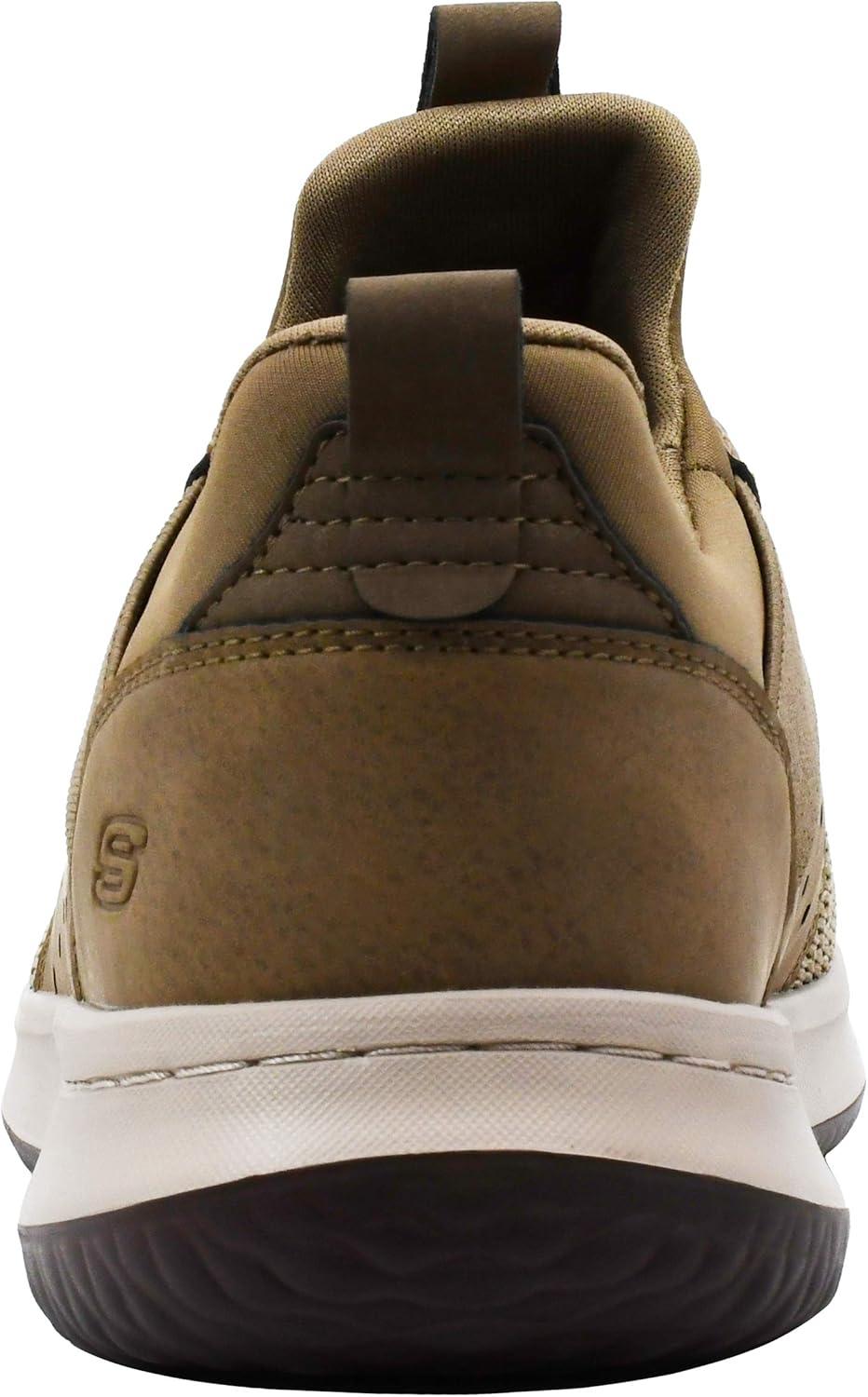 imageSkechers Mens Classic FitDelsonCamden SneakerKhaki