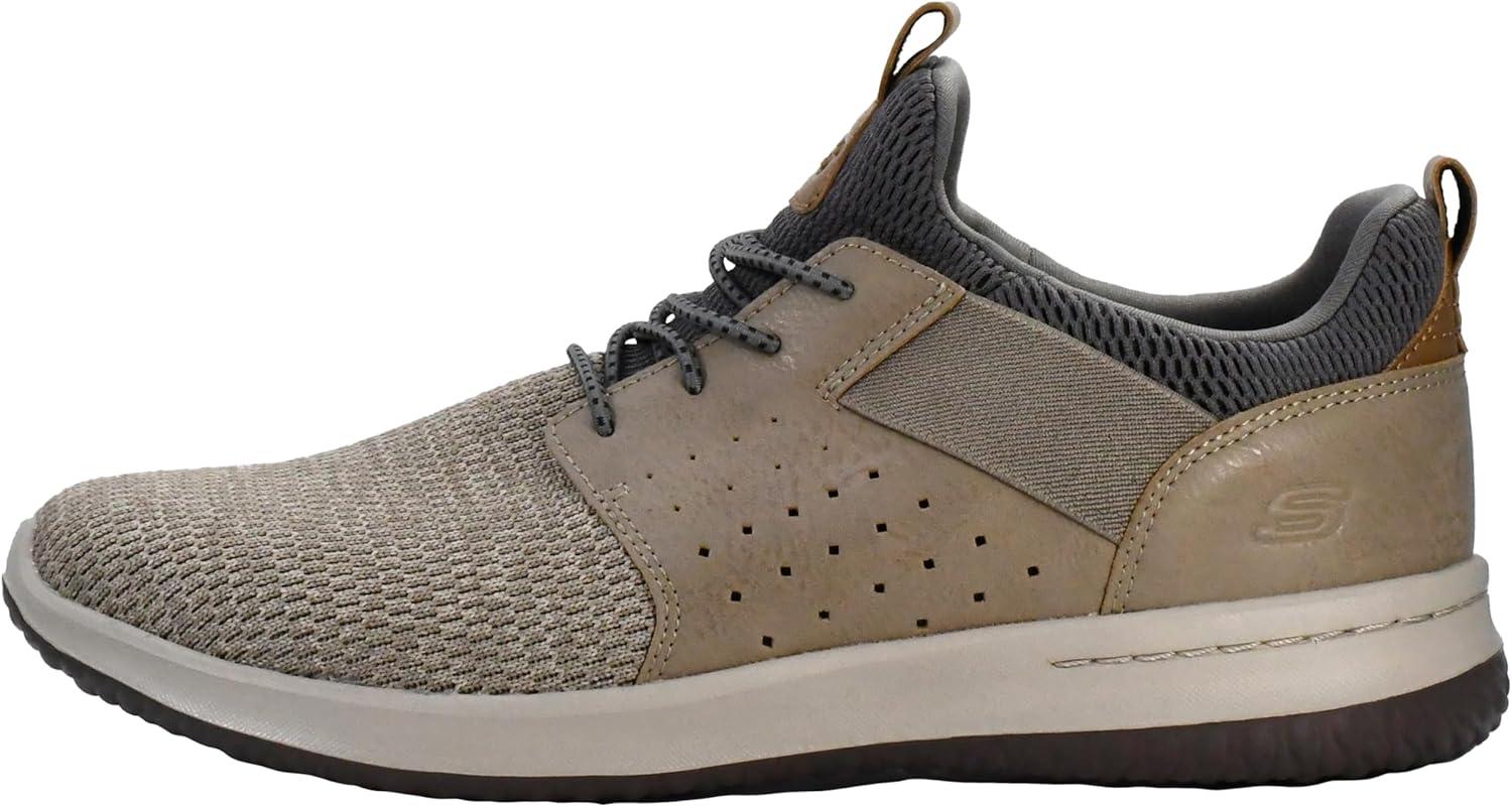 imageSkechers Mens Classic FitDelsonCamden SneakerTaupe