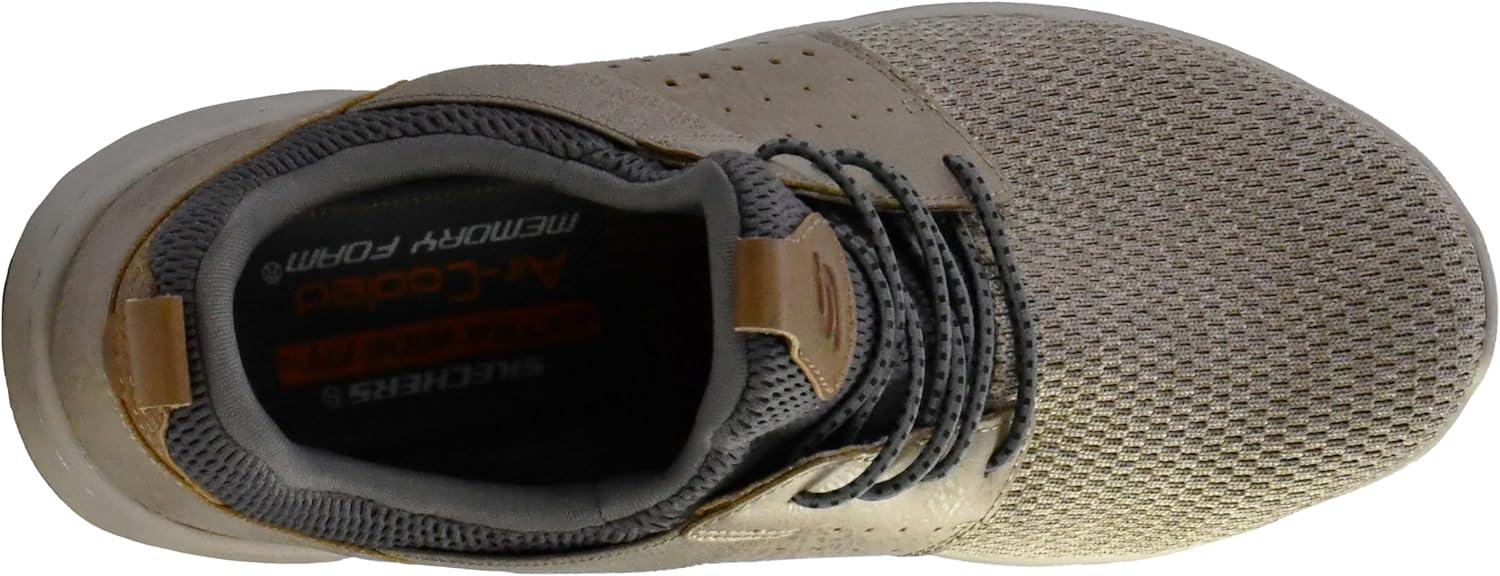 imageSkechers Mens Classic FitDelsonCamden SneakerTaupe