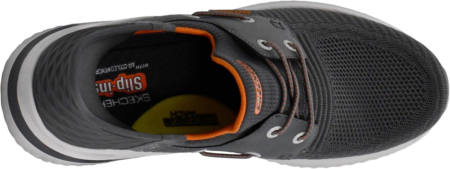 imageSkechers Mens Delson 30 Roth 210606CharcoalOrange