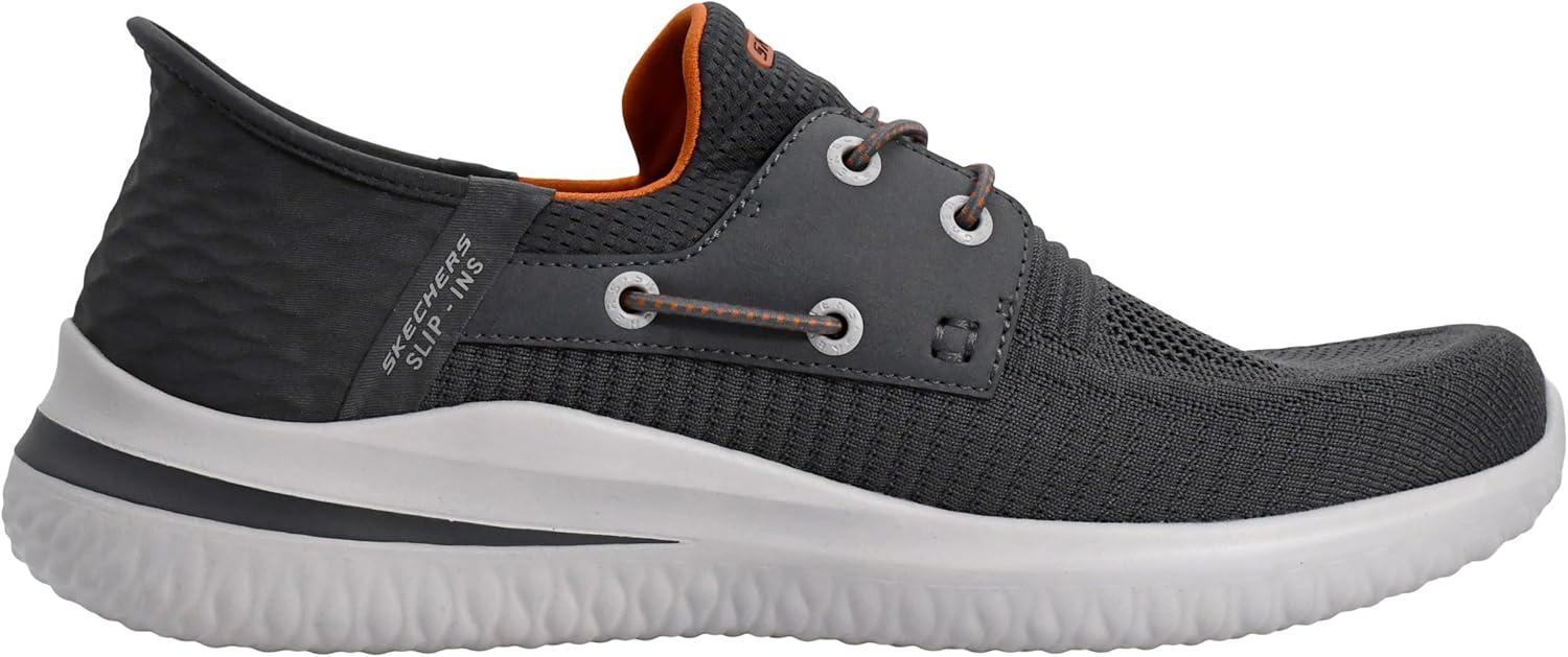 imageSkechers Mens Delson 30 Roth 210606CharcoalOrange