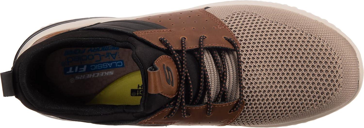 imageSkechers Mens Delson 30 Cicada SneakerBrownTan