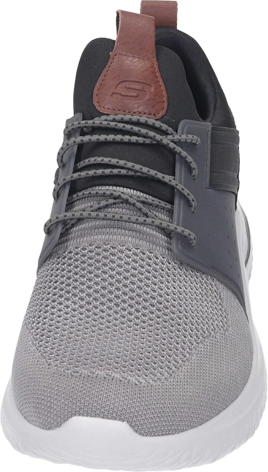 imageSkechers Mens Delson 30 Cicada SneakerGrayBlack