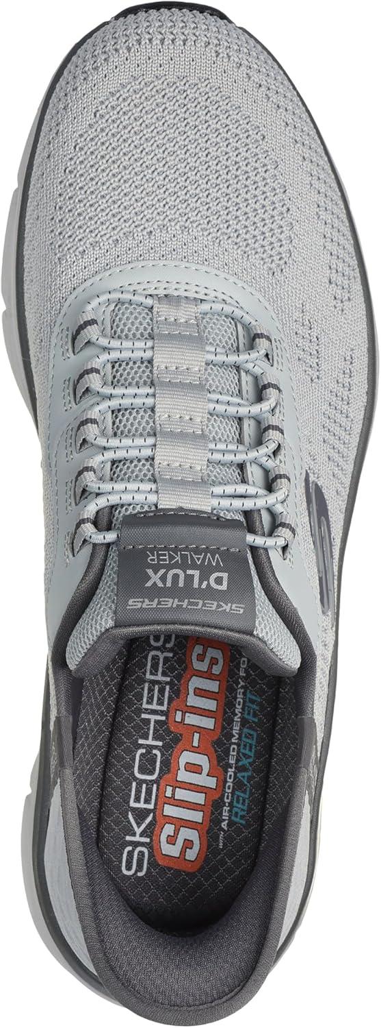imageSkechers Mens Dlux Walker 20 Rezinate Hands Free SlipinGreycharcoal