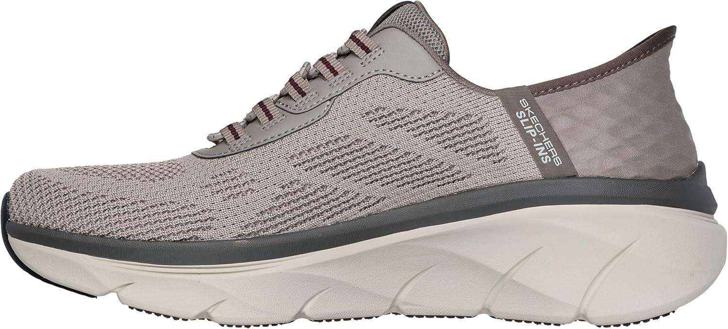 imageSkechers Mens Dlux Walker 20 Rezinate Hands Free SlipinTaupe