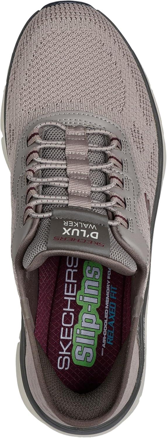 imageSkechers Mens Dlux Walker 20 Rezinate Hands Free SlipinTaupe