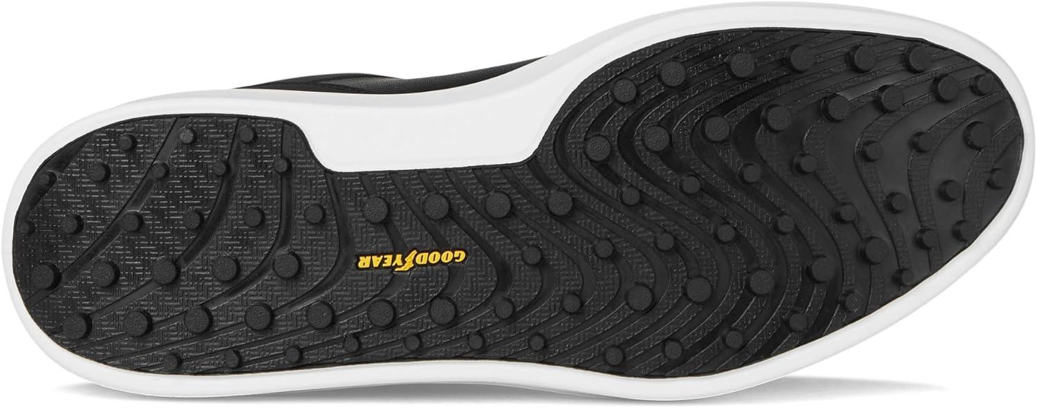 imageSkechers Mens Drive 6 Arch Fit Leather Relaxed Fit Spikeless Golf ShoeBlackWhite