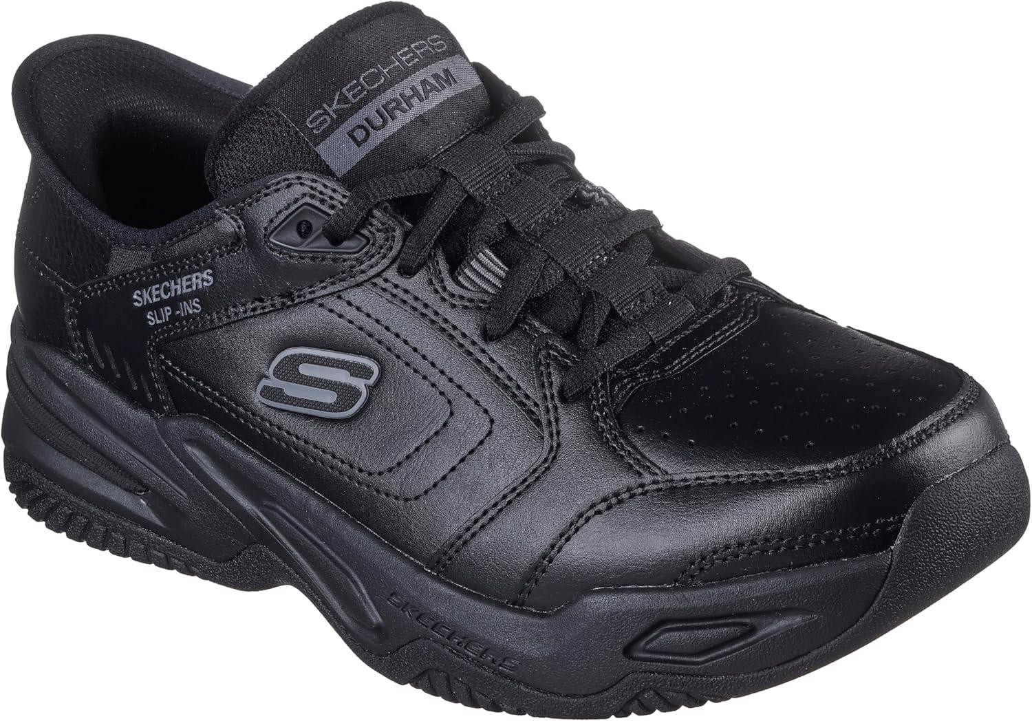 imageSkechers Mens Durham Hands Free SlipinBlack