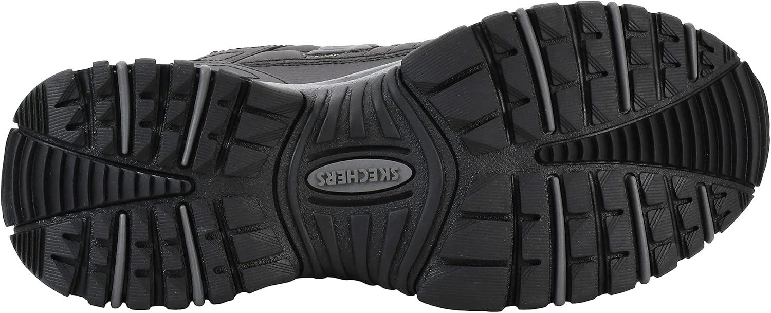 imageSkechers Mens Energy Afterburn SneakersBlackCharcoal