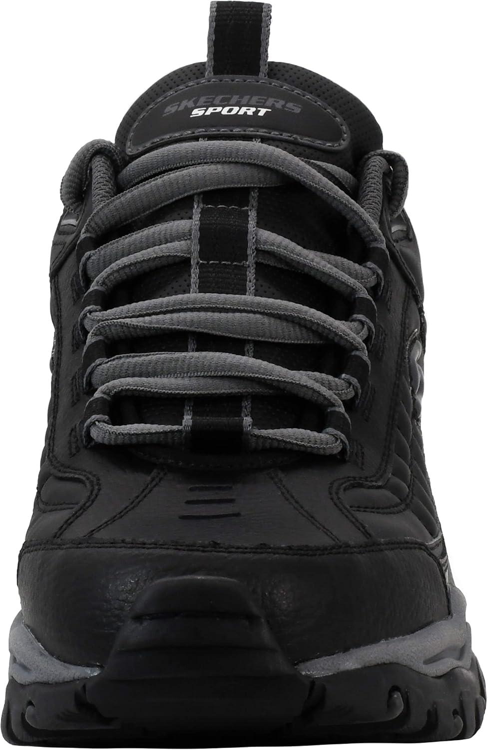 imageSkechers Mens Energy Afterburn SneakersBlackCharcoal