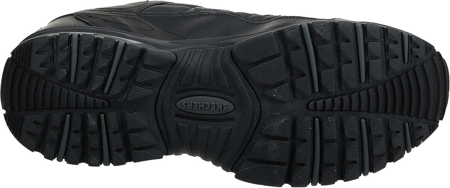 imageSkechers Mens Energy Afterburn SneakersBlackGrey