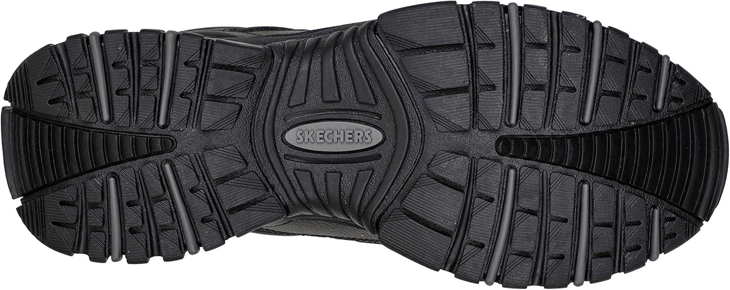 imageSkechers Mens Energy Afterburn SneakersBlackGrey