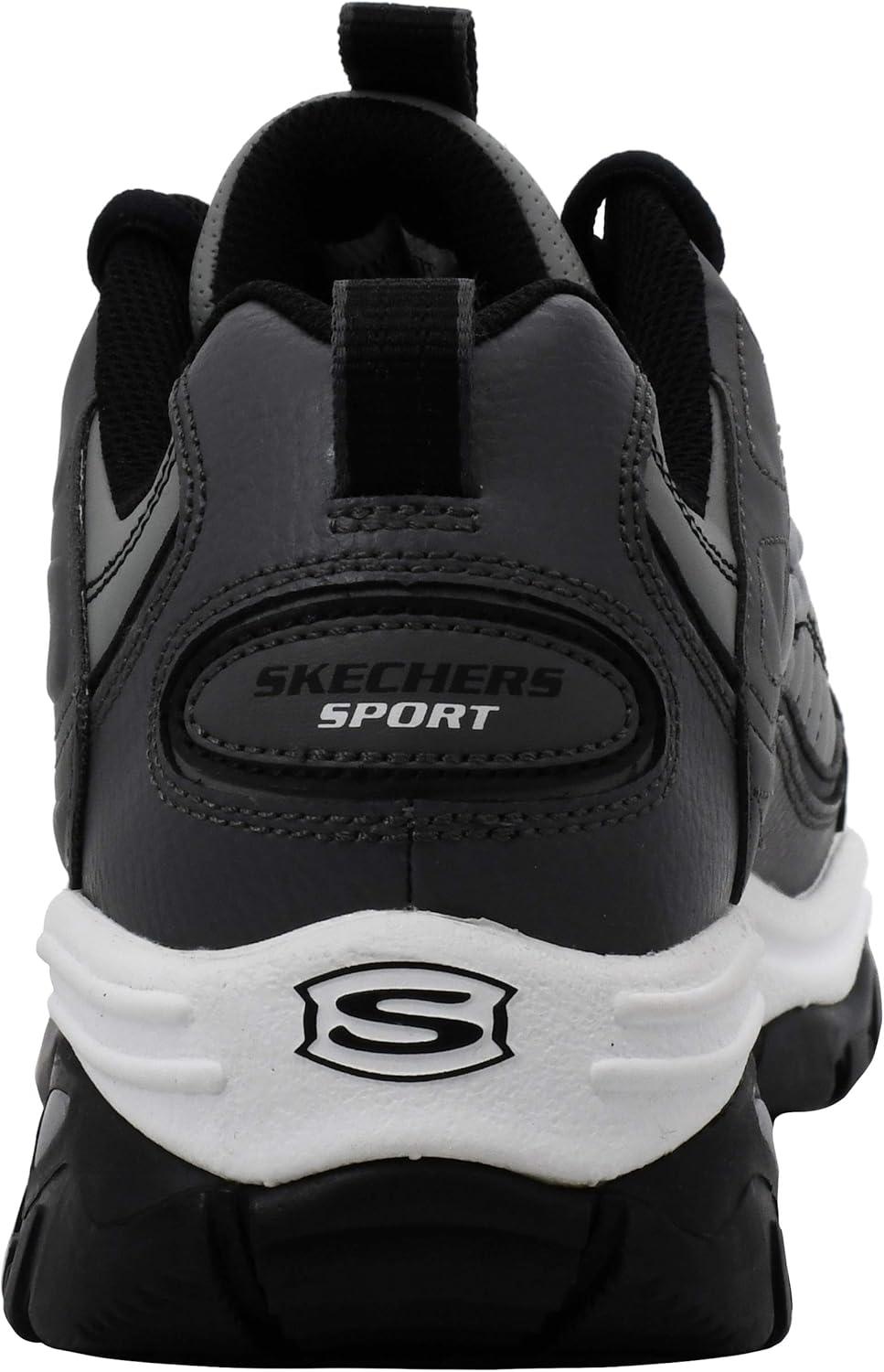 imageSkechers Mens Energy Afterburn SneakersCharcoal