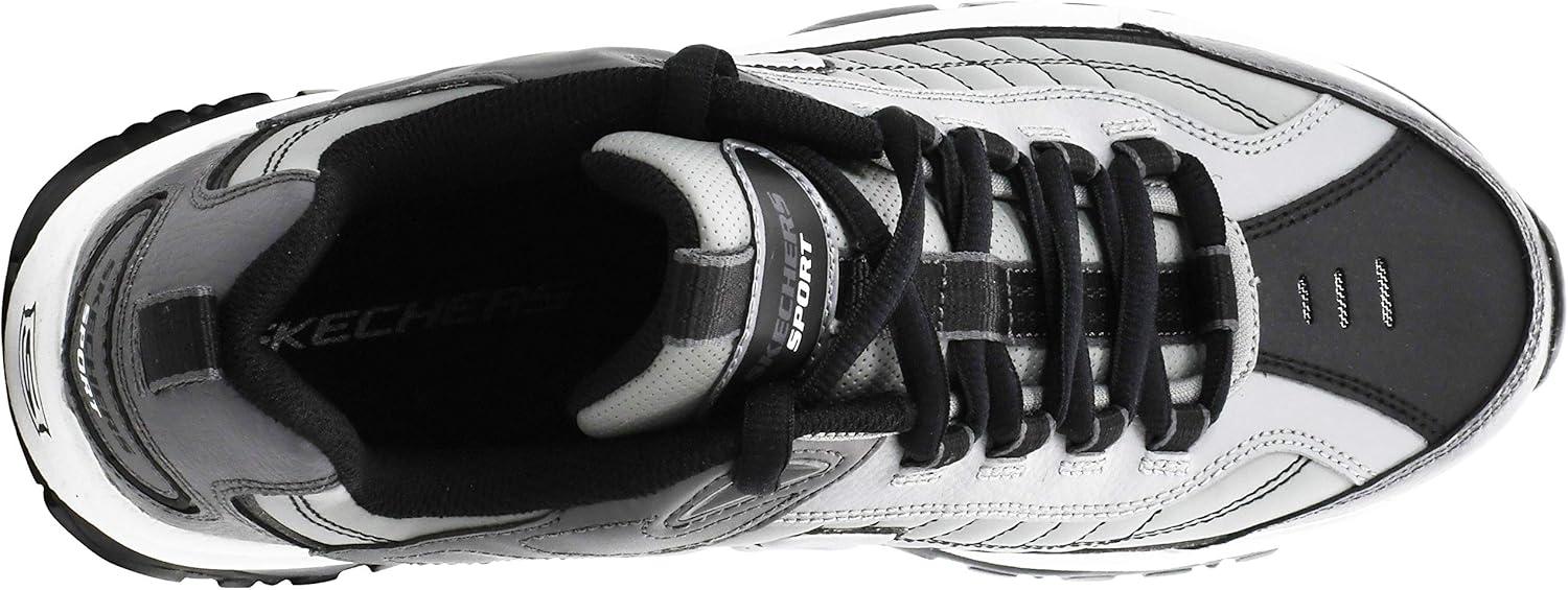 imageSkechers Mens Energy Afterburn SneakersCharcoal