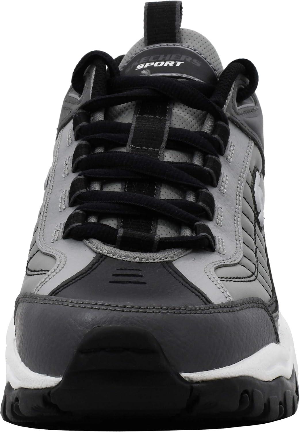 imageSkechers Mens Energy Afterburn SneakersCharcoal