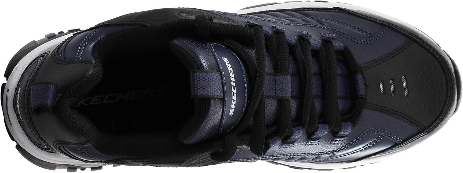 imageSkechers Mens Energy Afterburn SneakersNavyBlack
