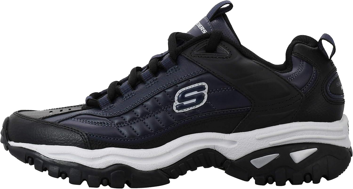imageSkechers Mens Energy Afterburn SneakersNavyBlack