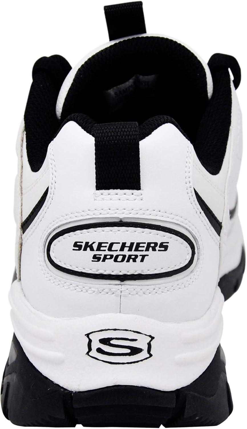 imageSkechers Mens Energy Afterburn SneakersWhiteBlack