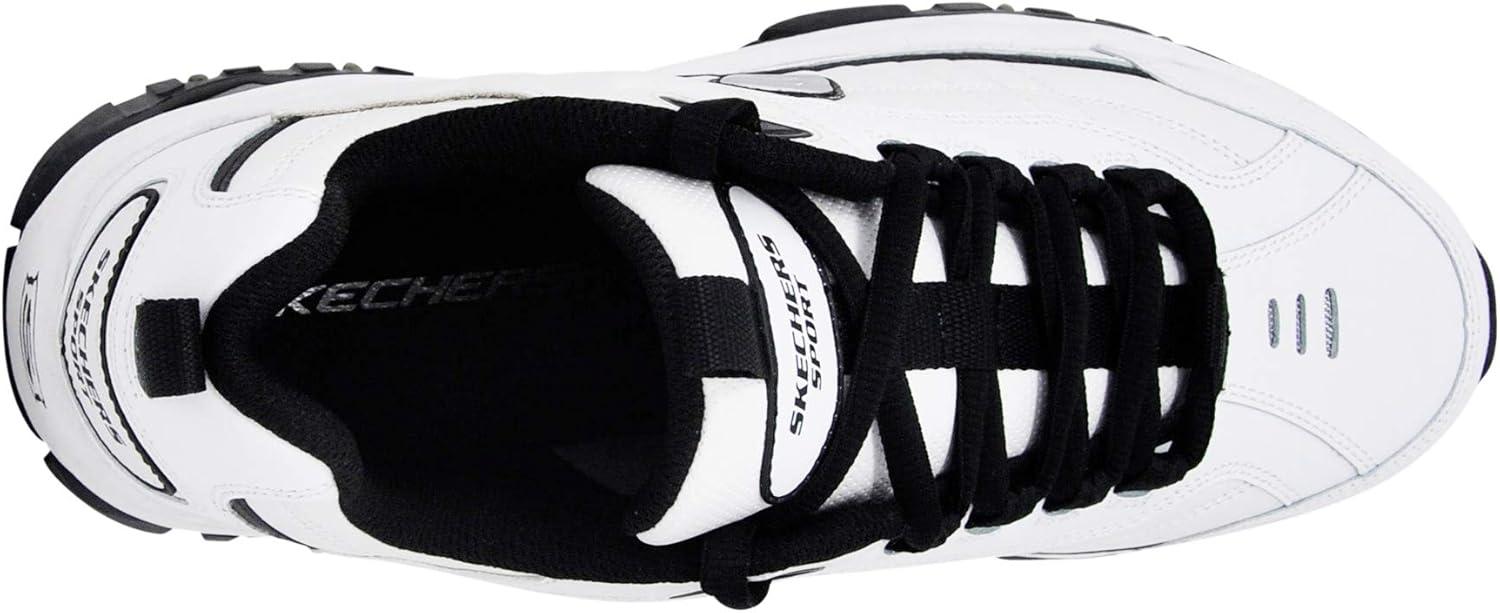 imageSkechers Mens Energy Afterburn SneakersWhiteBlack